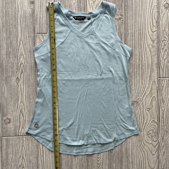 Soulgani Active California Love V-Neck Tank Top Women's M Power Blue - QVC - Picture 9 of 14